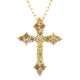 SI2 Fancy-Brillant-Goldhalskette (CIRARI)