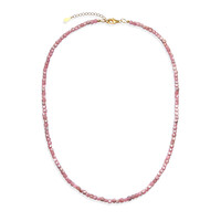 Rhodochrosit-Silberhalskette
