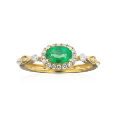 AAA-Sambia-Smaragd-Goldring (CIRARI)