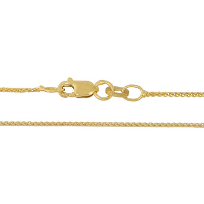 585er Gelbgold-Zopfkette - 45 cm - 1,4 g