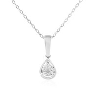 I3 (J) Diamant-Silberhalskette