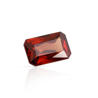 Abendroter Zirkon- 4,275 ct