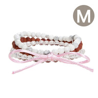 Edelstein-Silberarmbänder &quot;Fitness&quot; Größe M