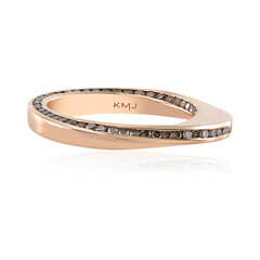 I2 Champagner-Diamant-Goldring (KM by Juwelo)