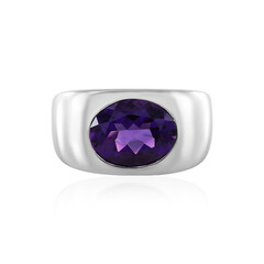 Sibirischer Amethyst-Silberring