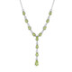 Peridot-Silbercollier