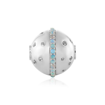 Welo-Opal-Silberanhänger (MONOSONO COLLECTION)