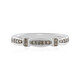 SI1 Champagner-Diamant-Silberring