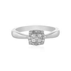 I1 (I) Diamant-Silberring