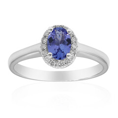 AAA-Tansanit-Goldring