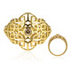 I1 Champagner-Brillant-Goldring (Ornaments by de Melo)