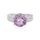Lavendel-Amethyst-Silberring