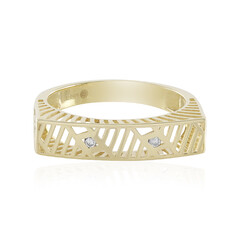 I2 (J) Diamant-Goldring (Ornaments by de Melo)