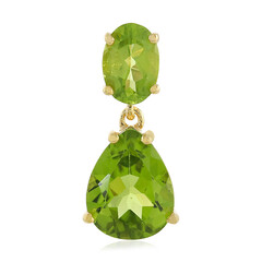 Peridot-Silberanhänger