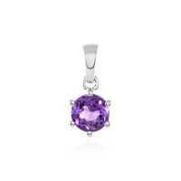 Uruguay-Amethyst-Silberanhänger