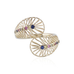 Saphir-Goldring (Ornaments by de Melo)