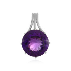 Sibirischer Amethyst-Silberanhänger