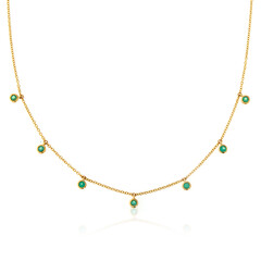 AAA-Sambia-Smaragd-Goldcollier (de Melo)