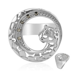 Edelstein-Silberring (Annette classic)