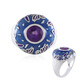 Amethyst-Silberring (Adela Silber)