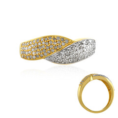 I4 (J) Diamant-Silberring