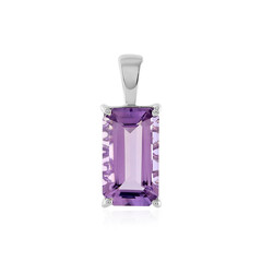 Lavendel-Amethyst-Silberanhänger
