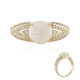 Australischer Opal-Goldring (Adela Gold)