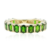 Russischer Diopsid-Goldring