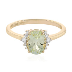 Mint-Kunzit-Goldring