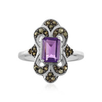 Marokkanischer Amethyst-Silberring