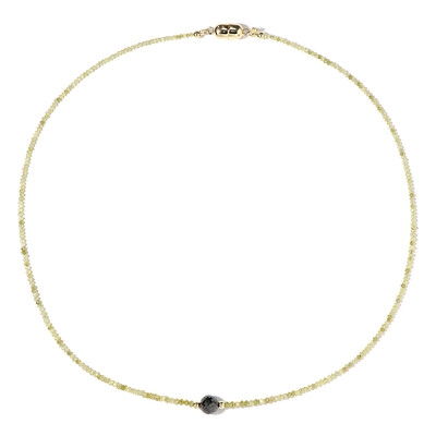 Diamant-Goldhalskette (Adela Gold)