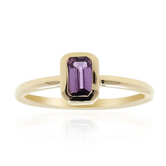 Purpurfarbener Ceylon-Saphir-Goldring