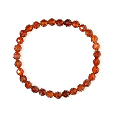 Hessonit-Granat-Armband