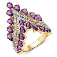 Sambia-Amethyst-Silberring