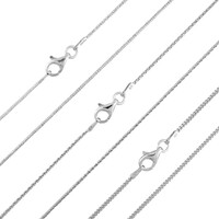 Silber-Kettenset - 11,4 g - 45, 50, 60 cm