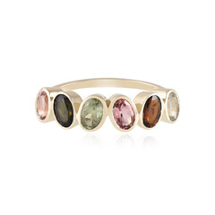 Turmalin-Goldring (Adela Gold)