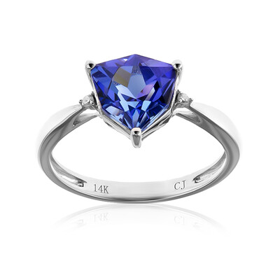 AAA-Tansanit-Goldring (CIRARI)