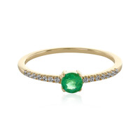 Russischer Smaragd-Goldring (Adela Gold)
