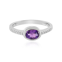 Marokkanischer Amethyst-Silberring