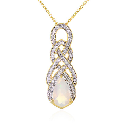 Welo-Opal-Silberhalskette
