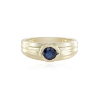 Blauer Saphir-Goldring