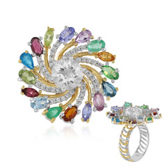 Edelstein-Silberring (Gems en Vogue)