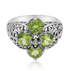 Peridot-Silberring