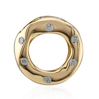 IF (D) Diamant-Goldanhänger