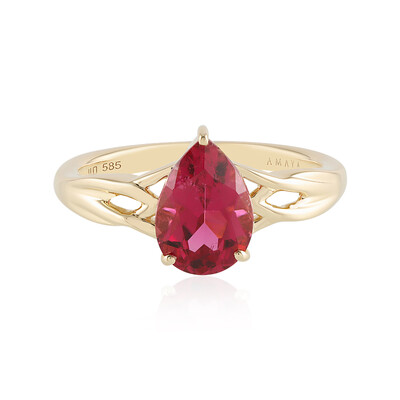 Rubellit-Goldring (AMAYANI)