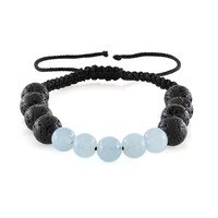 Schwarze Lava-Armband