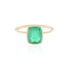 Russischer Smaragd-Goldring (AMAYANI)