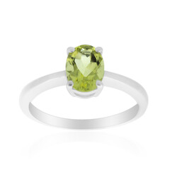 Ouro Verde-Quarz-Silberring