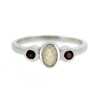 Welo-Opal-Silberring