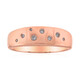 Pinkfarbener I3 Argyle-Brillant-Goldring (Mark Tremonti)